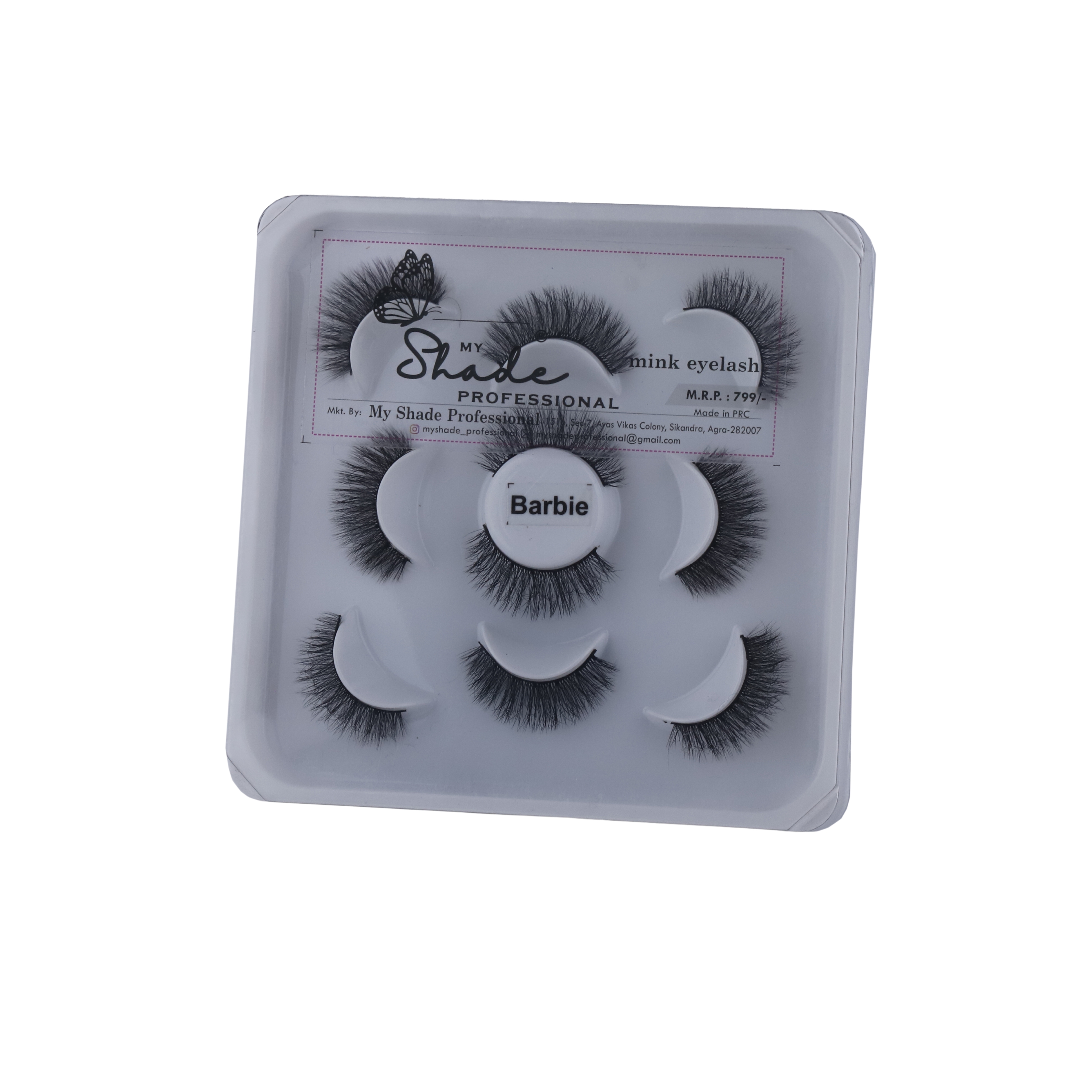 My shade Mink Eyelashes (Barbie)